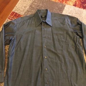 Men’s dress button down shirt.